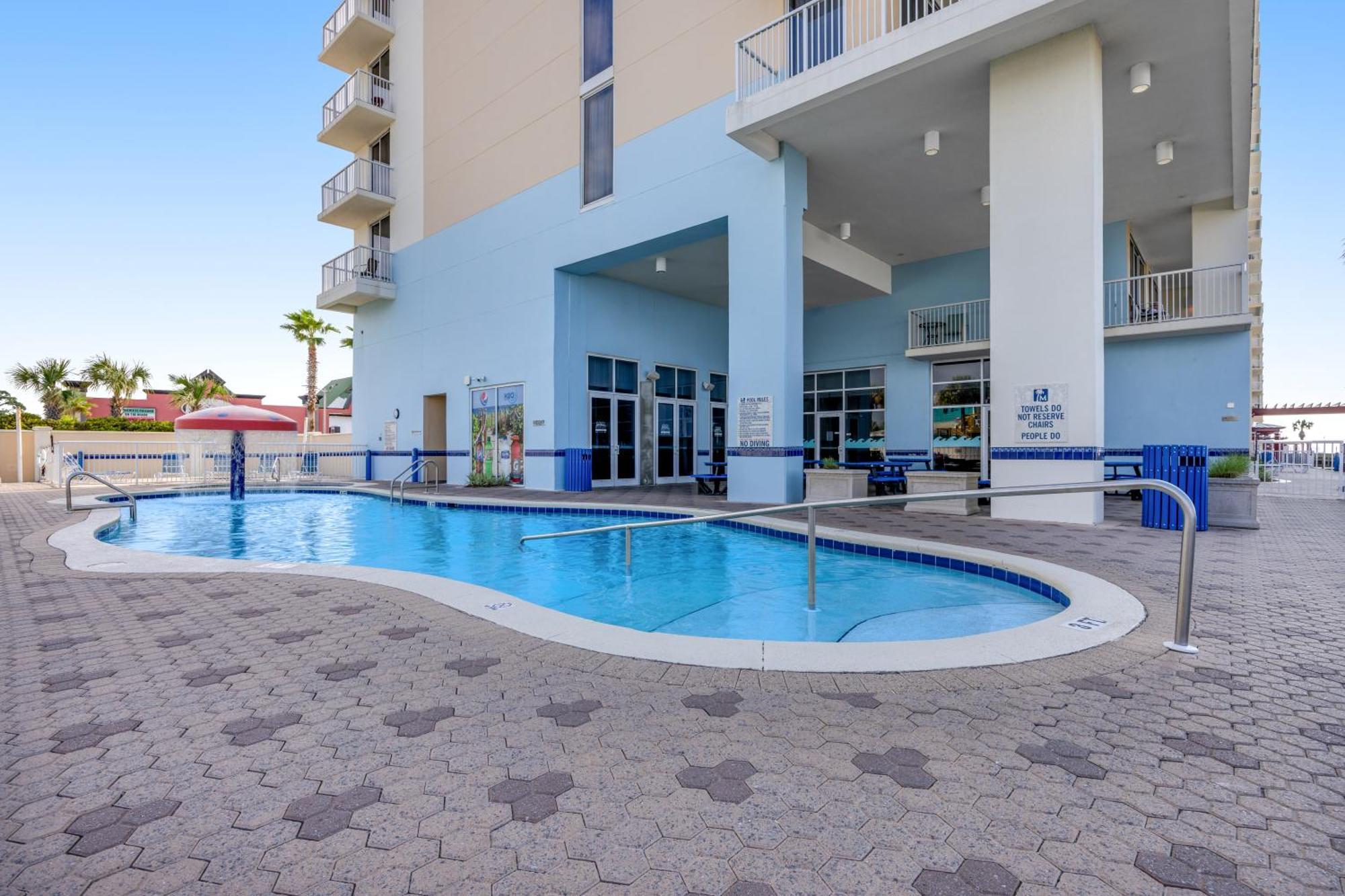 Parking Fee Included-Majestic 1-1606! Gulf Front 1Bedroom, Pool,Hot Tubs,Tennis Panama City Beach Esterno foto
