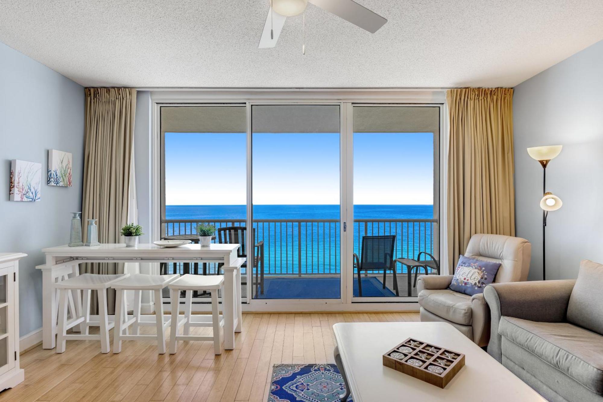 Parking Fee Included-Majestic 1-1606! Gulf Front 1Bedroom, Pool,Hot Tubs,Tennis Panama City Beach Esterno foto