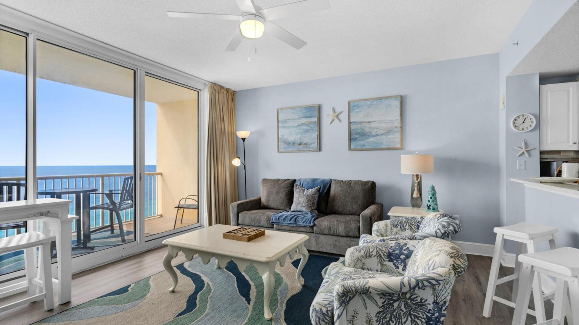 Parking Fee Included-Majestic 1-1606! Gulf Front 1Bedroom, Pool,Hot Tubs,Tennis Panama City Beach Esterno foto